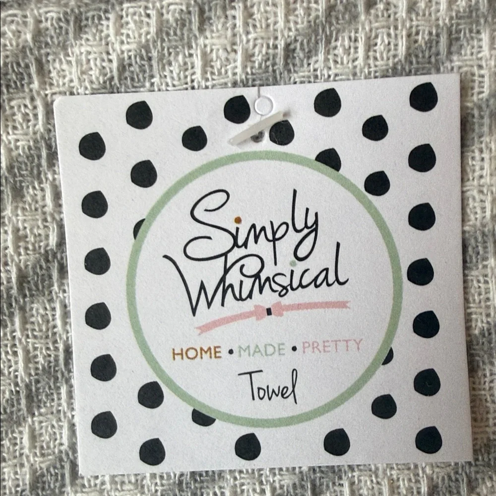 Simply Whimsical Kitchen Hand Towel - Set of 2 Fab Fit Fun
